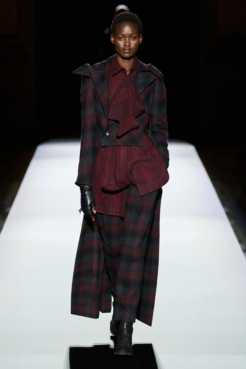 Yohji Yamamoto FW24 Is a Tale of Strength Personified by Volume Fashion