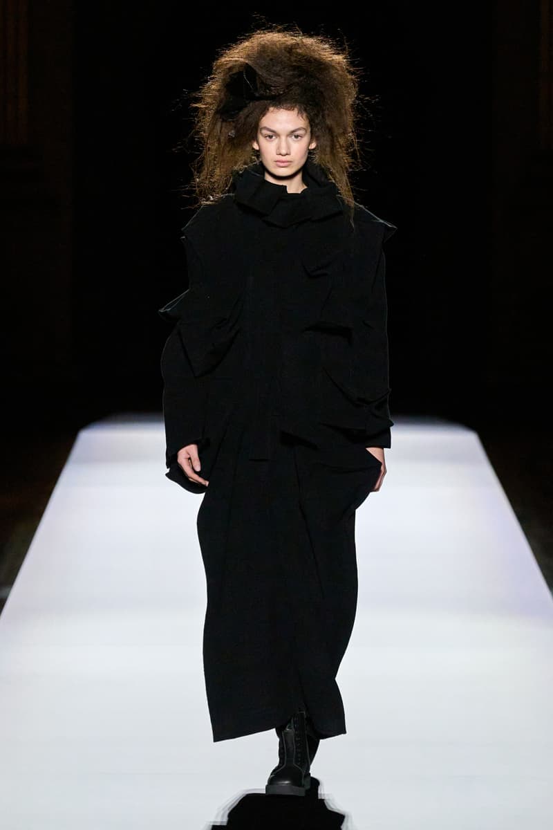 Yohji Yamamoto FW24 Is a Tale of Strength Personified by Volume Fashion