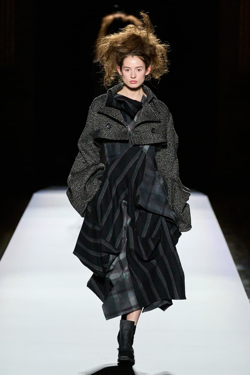 Yohji Yamamoto FW24 Is a Tale of Strength Personified by Volume Fashion