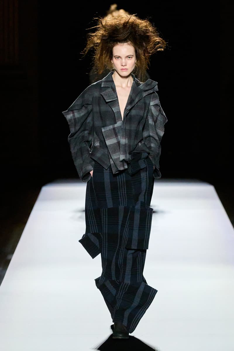 Yohji Yamamoto FW24 Is a Tale of Strength Personified by Volume Fashion