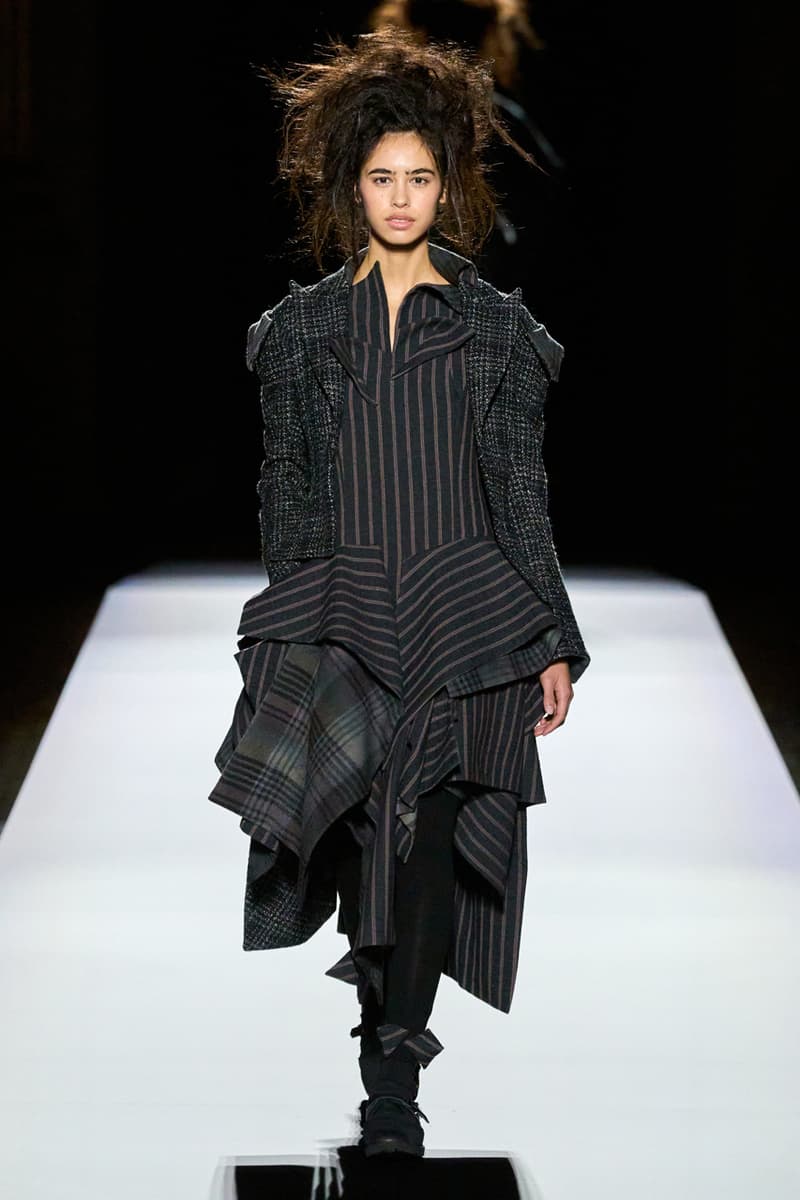 Yohji Yamamoto FW24 Is a Tale of Strength Personified by Volume Fashion