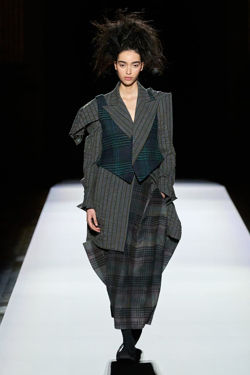 Yohji Yamamoto FW24 Is a Tale of Strength Personified by Volume Fashion