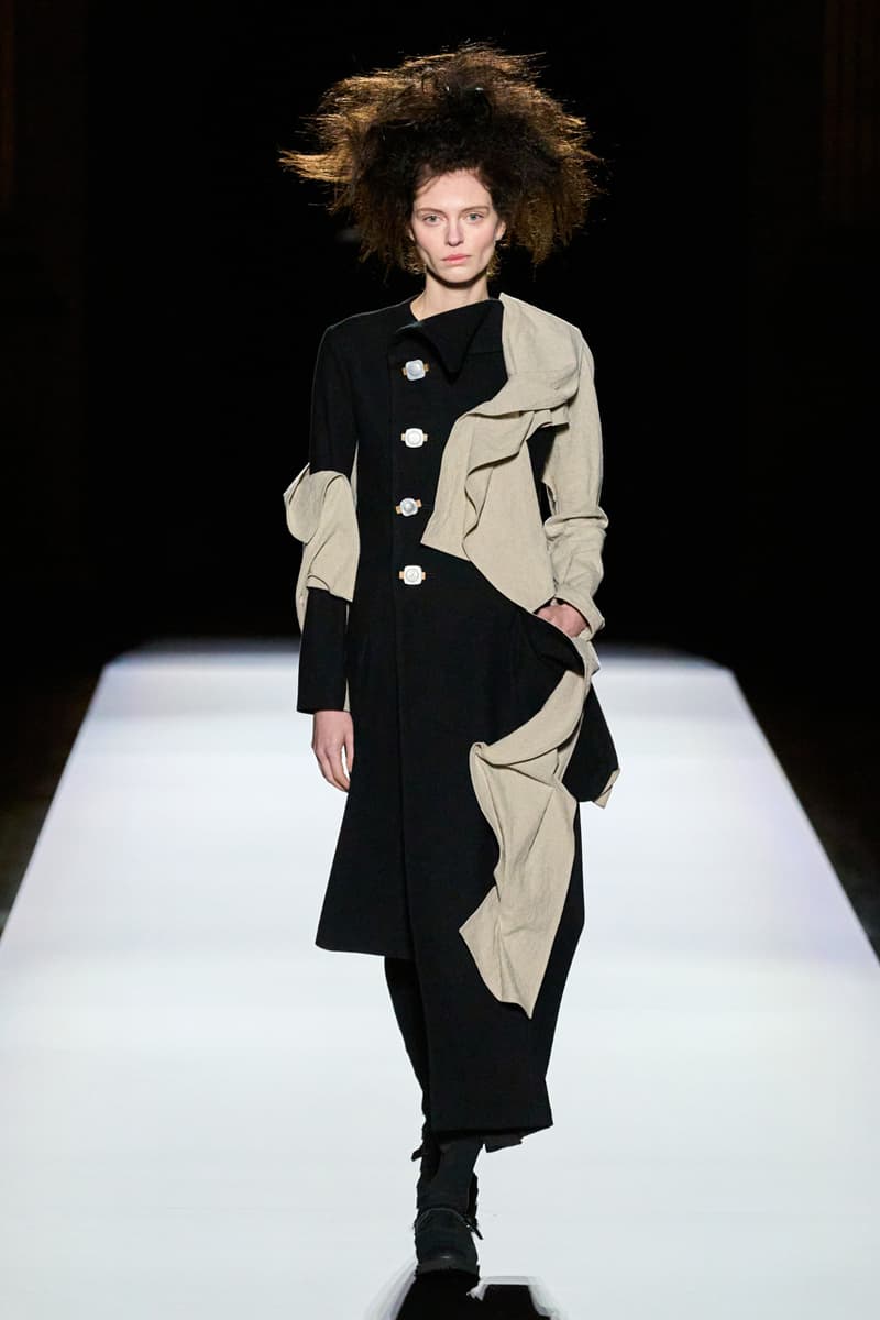 Yohji Yamamoto FW24 Is a Tale of Strength Personified by Volume Fashion