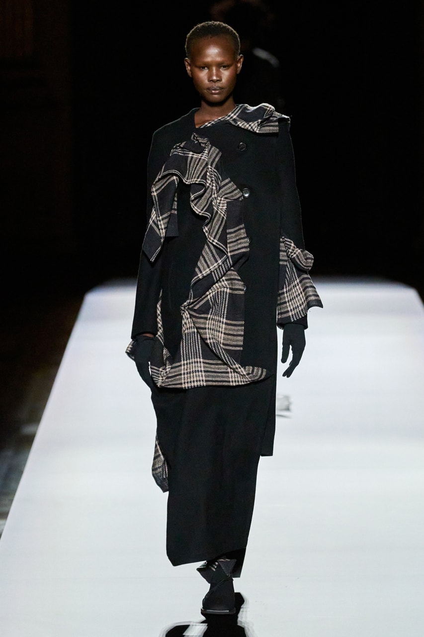 Yohji Yamamoto FW24 Is a Tale of Strength Personified by Volume Fashion