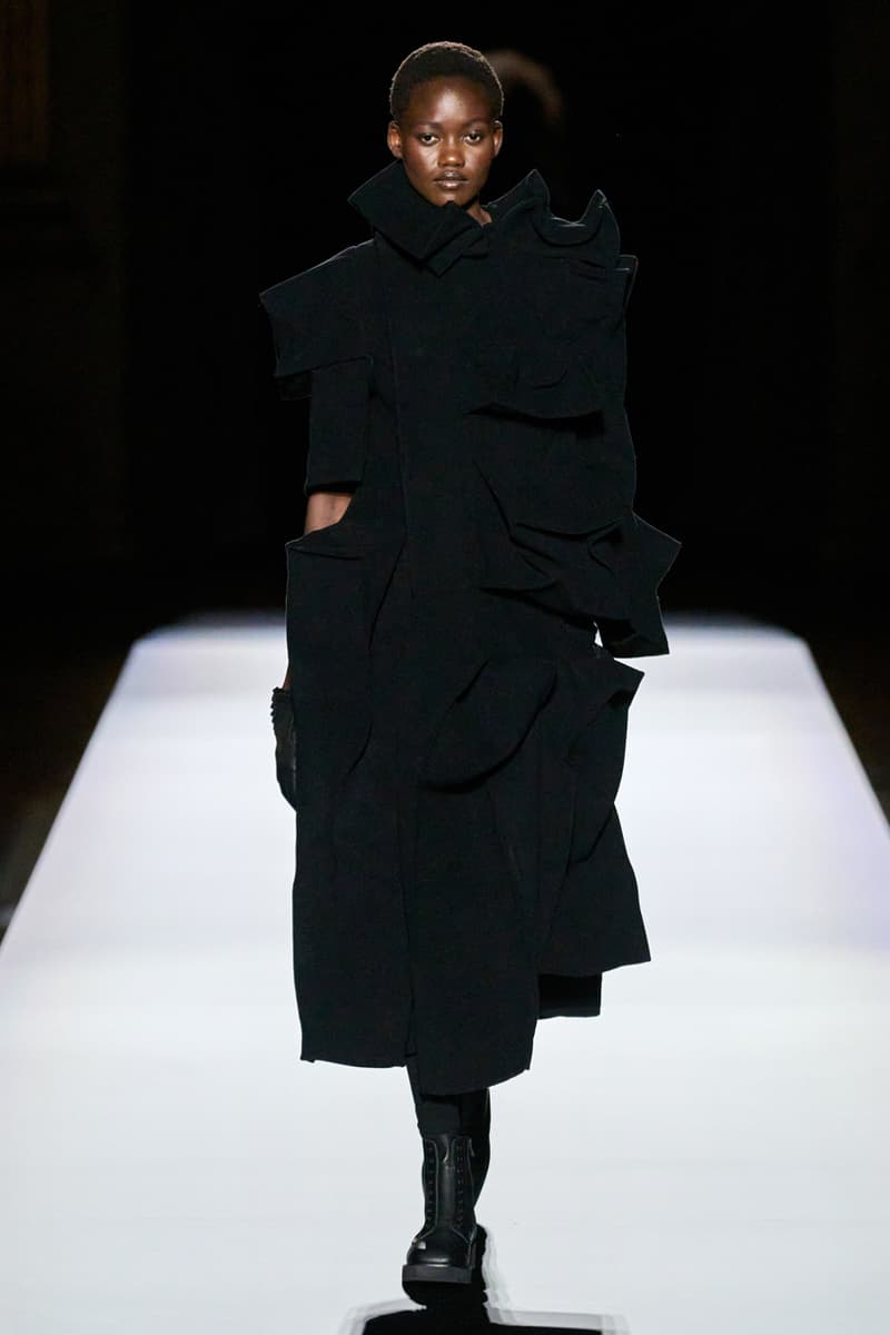 Yohji Yamamoto FW24 Is a Tale of Strength Personified by Volume Fashion