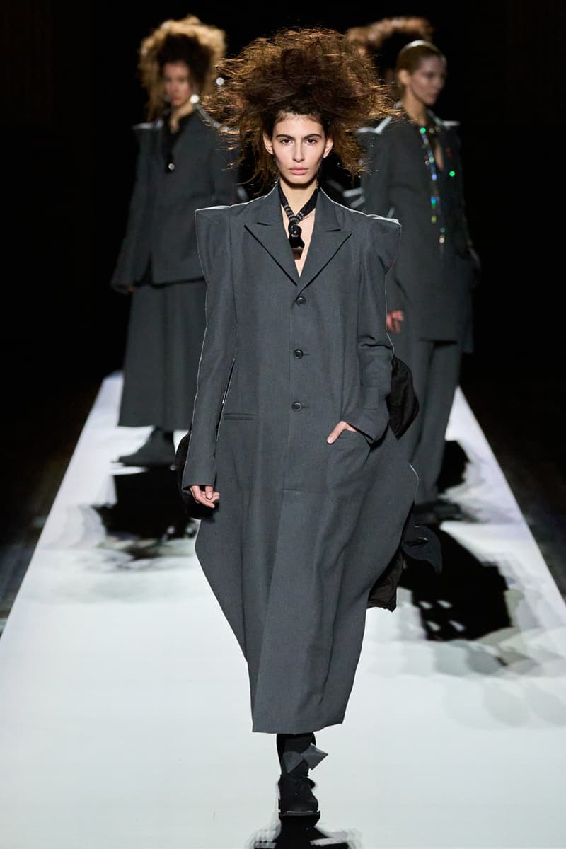 Yohji Yamamoto FW24 Is a Tale of Strength Personified by Volume Fashion