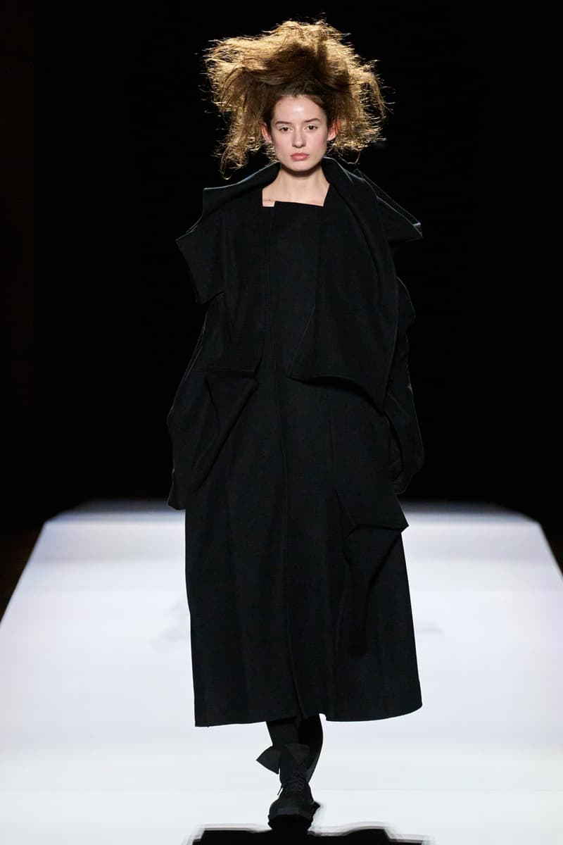 Yohji Yamamoto FW24 Is a Tale of Strength Personified by Volume Fashion