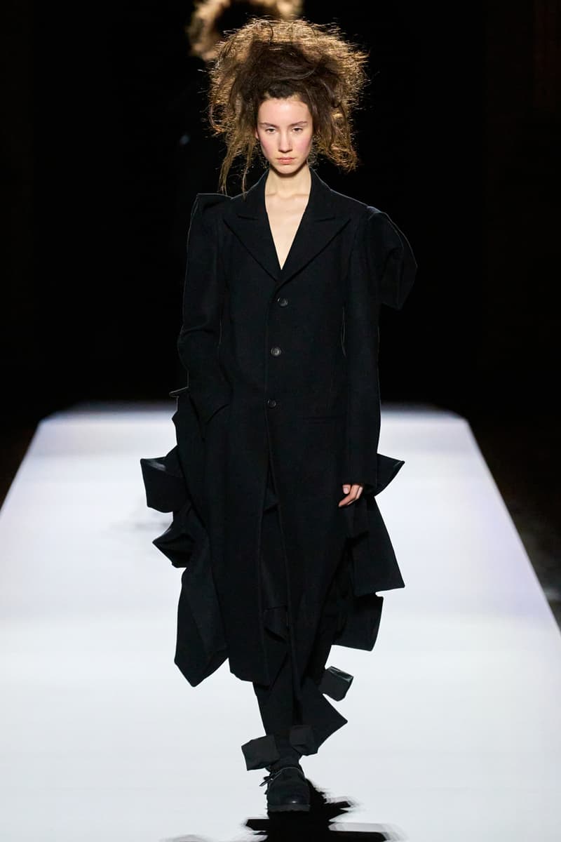 Yohji Yamamoto FW24 Is a Tale of Strength Personified by Volume Fashion