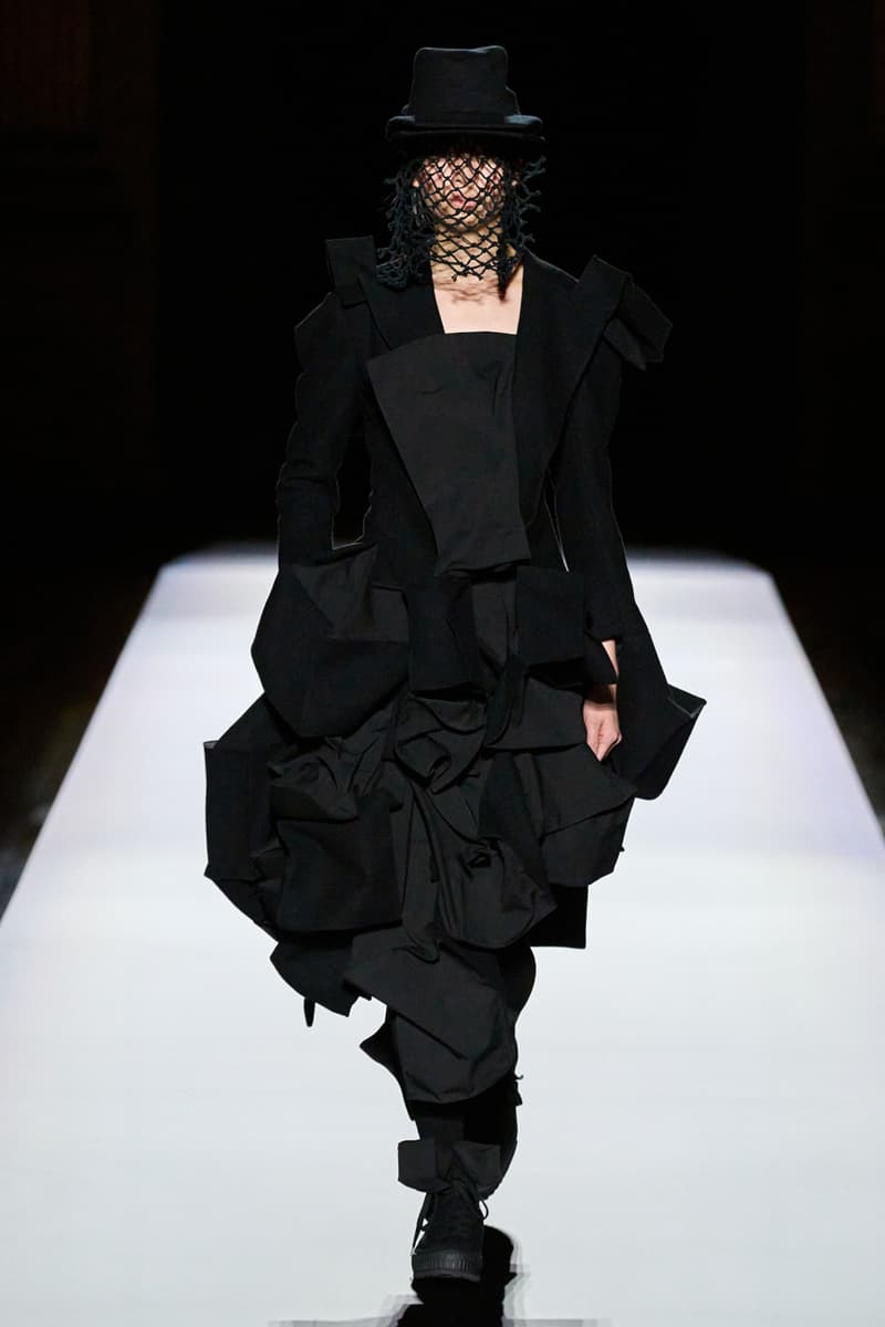 Yohji Yamamoto FW24 Is a Tale of Strength Personified by Volume Fashion