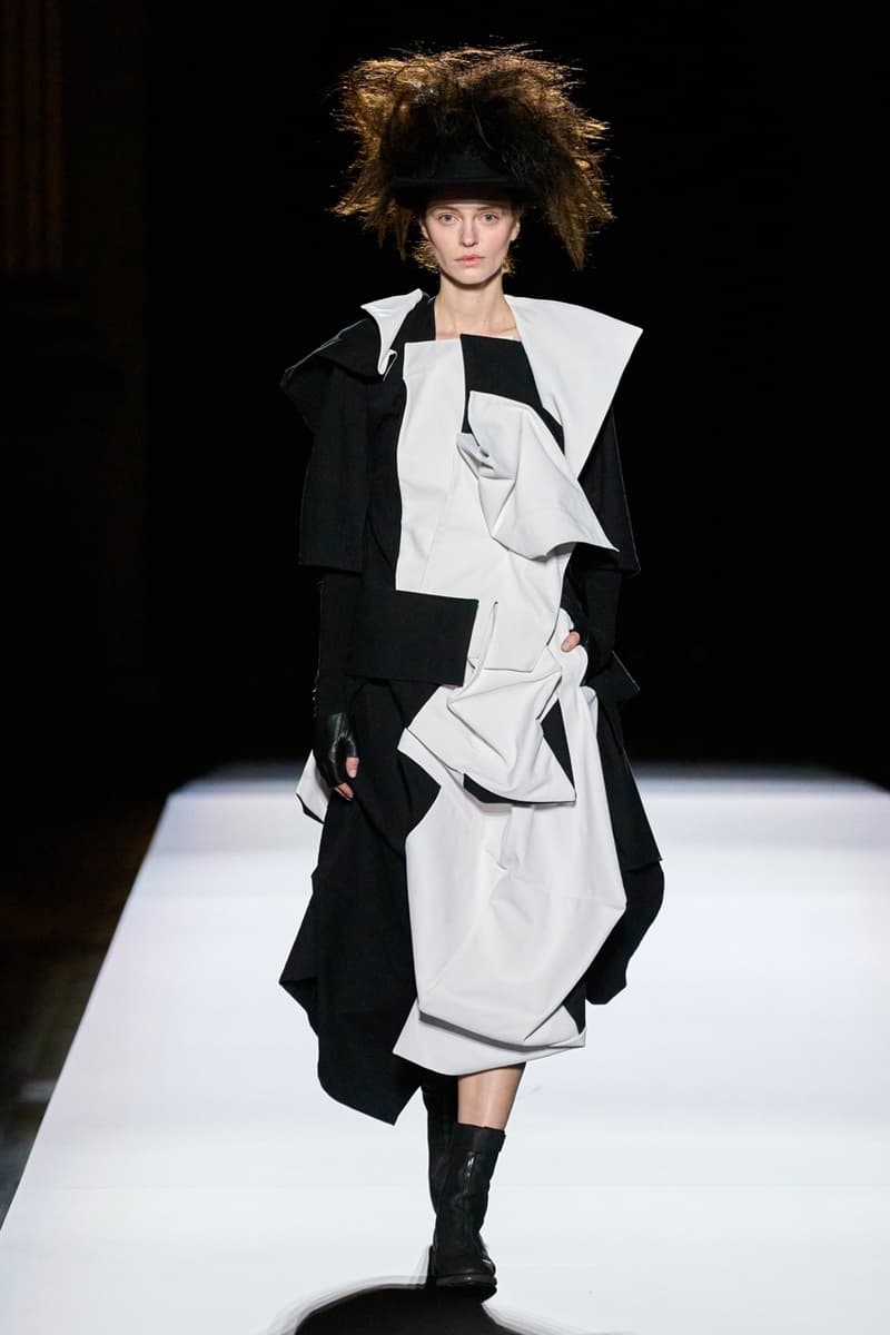 Yohji Yamamoto FW24 Is a Tale of Strength Personified by Volume Fashion