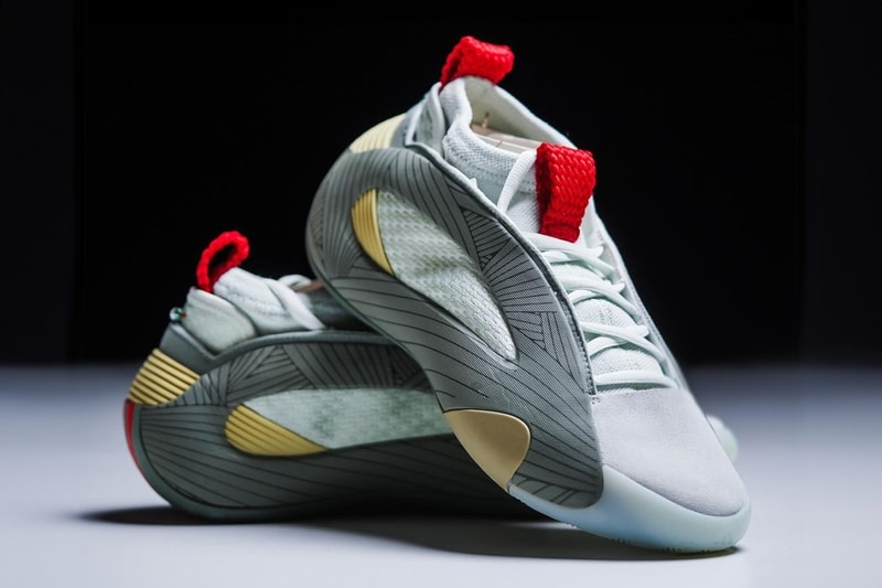 First Look at the adidas Harden Vol. 8 "Dragon Boat Festival" exclusively in china chinese red gold pendant james ahrden the beard nba basketball shoes