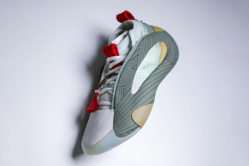 First Look at the adidas Harden Vol. 8 "Dragon Boat Festival" exclusively in china chinese red gold pendant james ahrden the beard nba basketball shoes