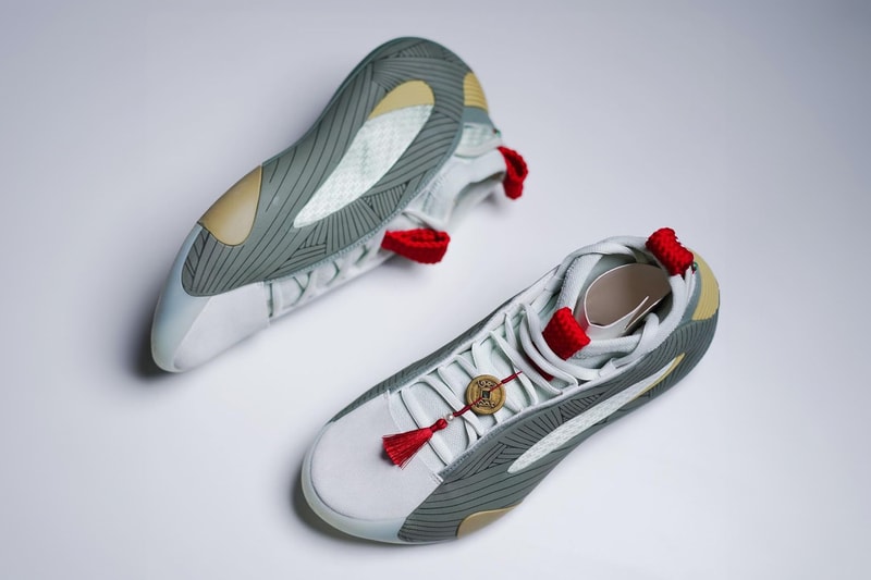 First Look at the adidas Harden Vol. 8 "Dragon Boat Festival" exclusively in china chinese red gold pendant james ahrden the beard nba basketball shoes