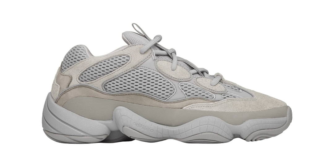 The adidas YEEZY 500 Suits up in "Stone Salt"