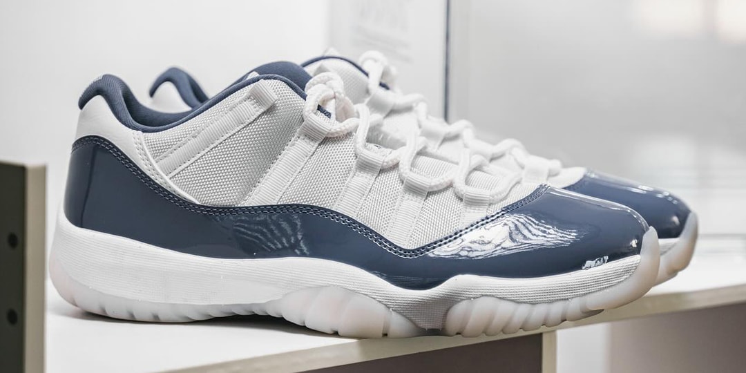 First Look at the Air Jordan 11 Low "Diffused Blue"