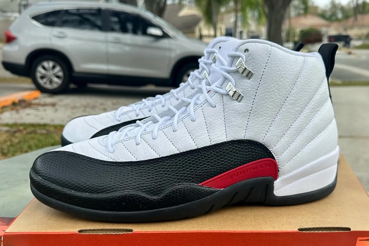 The Air Jordan 12 "Red Taxi" Surfaces With a Confirmed Spring 2024 Release Date
