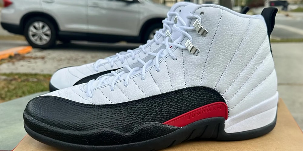 The Air Jordan 12 "Red Taxi" Has Surfaced and Has a Confirmed Spring 2024 Release Date