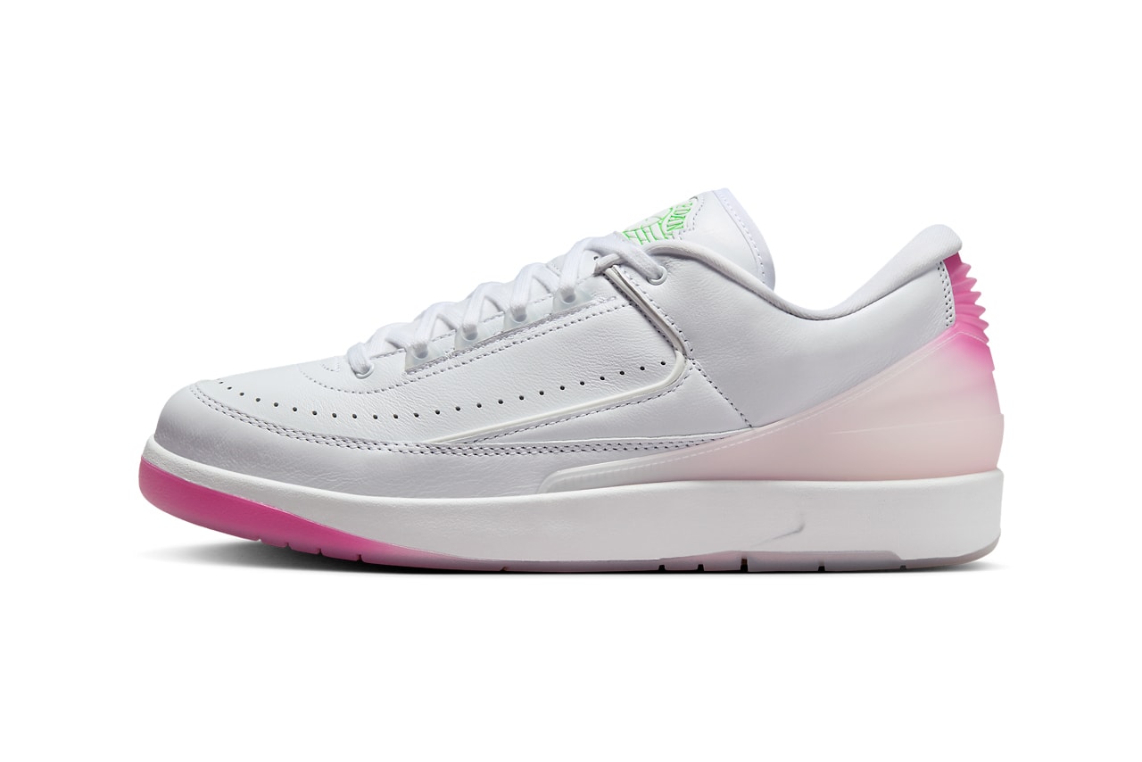 Air Jordan 2 Low Cherry Blossom FQ3228-100 Release Date info store list buying guide photos price