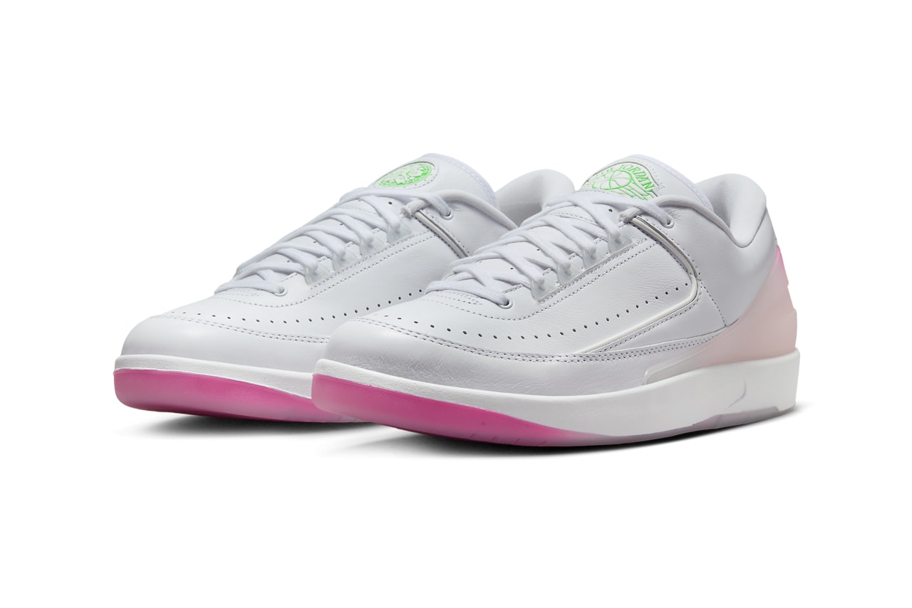 Air Jordan 2 Low Cherry Blossom FQ3228-100 Release Date info store list buying guide photos price