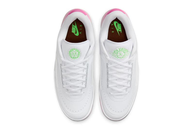 Air Jordan 2 Low Cherry Blossom FQ3228-100 Release Date info store list buying guide photos price