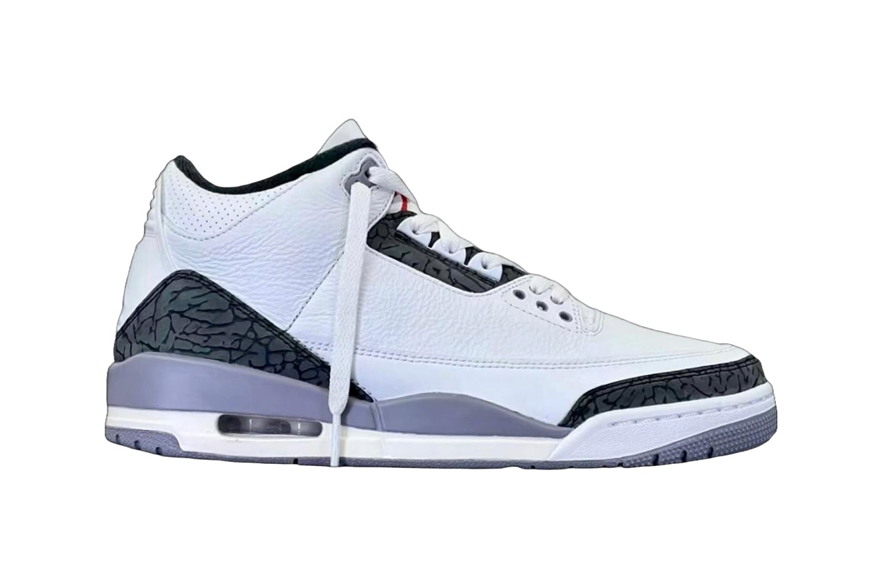 Air Jordan 3 Cement Grey CT8532-106 Release Date info store list buying guide photos price