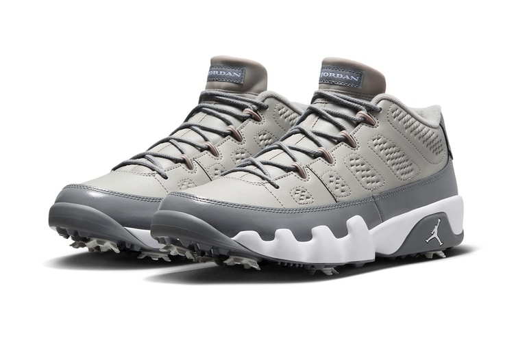 Official Images of the Air Jordan 9 Golf "Cool Grey"