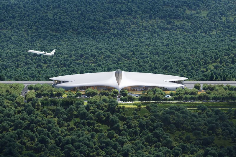 Alpine Birds Lishui Airport MAD Architects Info