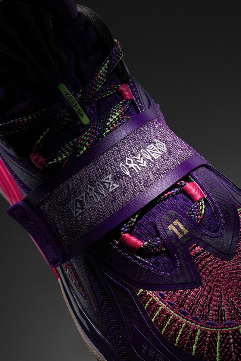 anta kyrie irving kai 1 sneaker footwear basketball dubai launch party event streetwear jersey china brand sportwear fashion heritage native american nba pan african 