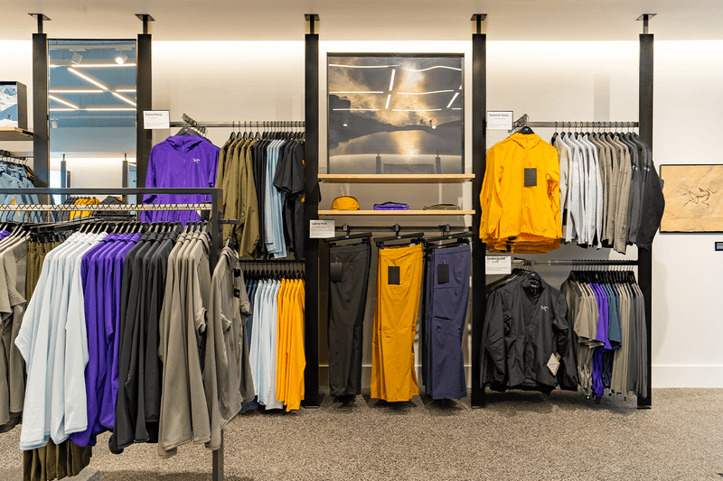 Arc’teryx London Covent Garden Store Opening retailer gorpcore menswear womenswear techwear performance
