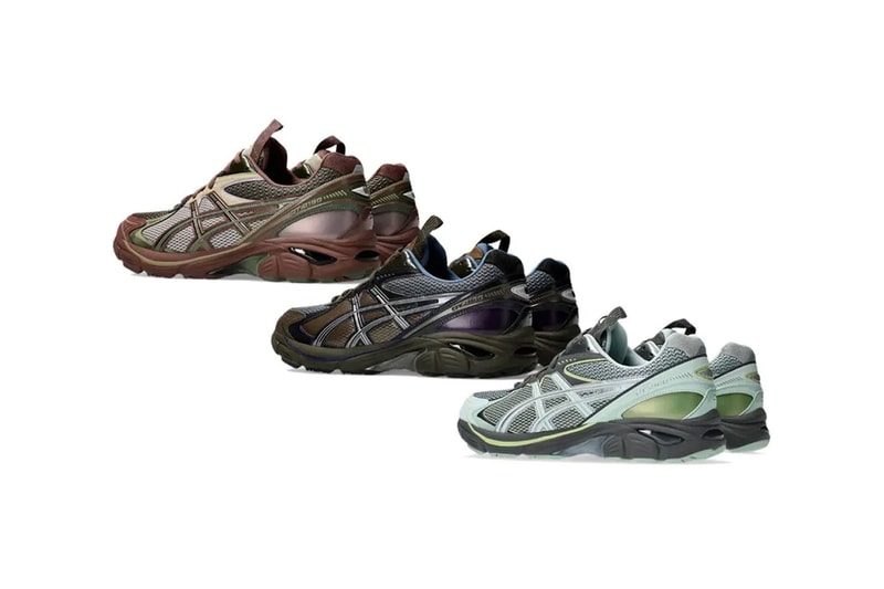ASICS Kiko Kostadinov GT-2160 Release Info “Mantle Green/Grape” “Grey Floss/Brown Storm” “Arctic Blue/Carbon”
