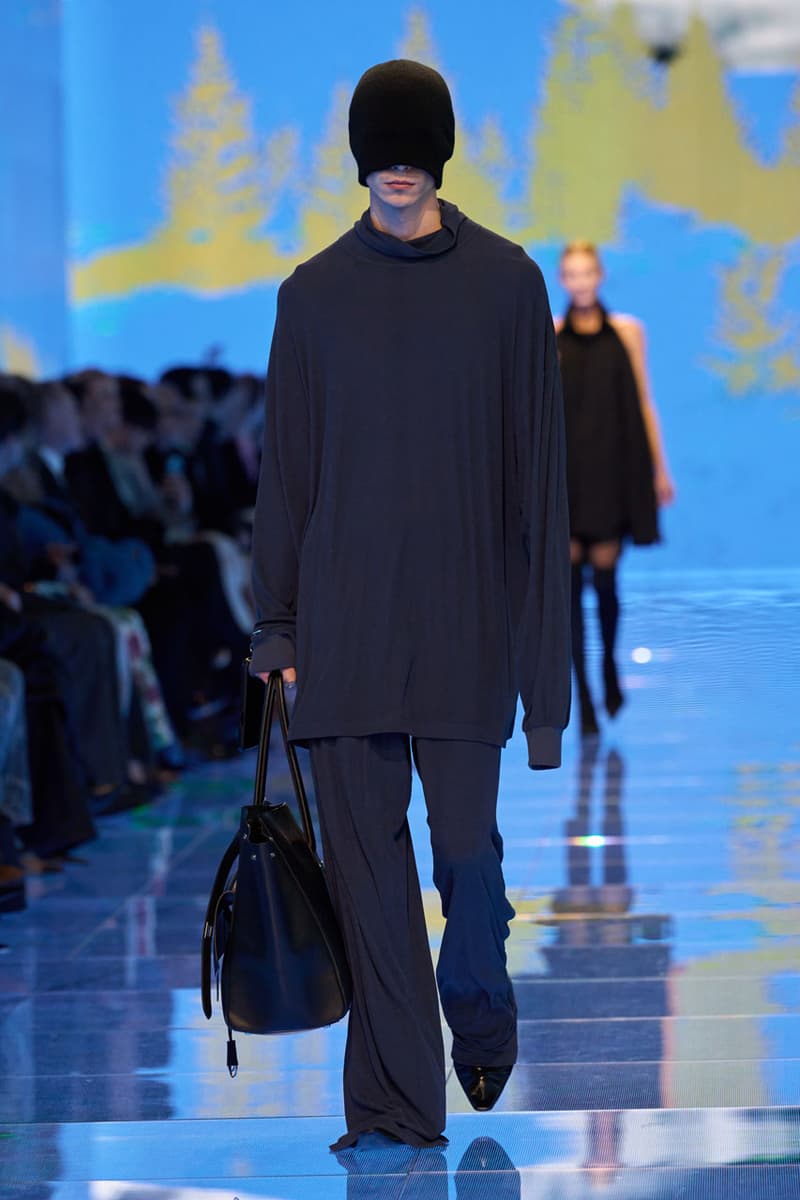 Demna Does It All for the Clicks in Balenciaga FW24 Fall Winter Paris Fashion Week Collection milan runway 