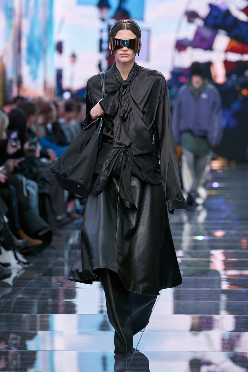 Demna Does It All for the Clicks in Balenciaga FW24 Fall Winter Paris Fashion Week Collection milan runway 
