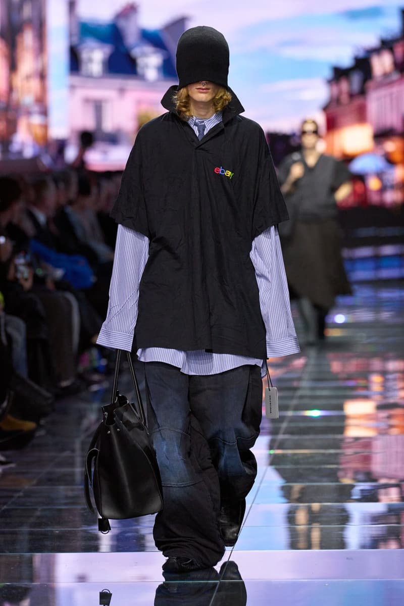 Demna Does It All for the Clicks in Balenciaga FW24 Fall Winter Paris Fashion Week Collection milan runway 