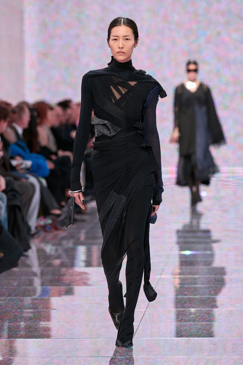 Demna Does It All for the Clicks in Balenciaga FW24 Fall Winter Paris Fashion Week Collection milan runway 