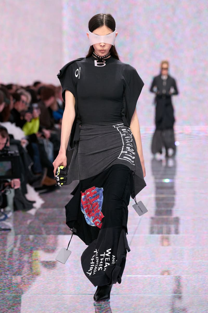 Demna Does It All for the Clicks in Balenciaga FW24 Fall Winter Paris Fashion Week Collection milan runway 