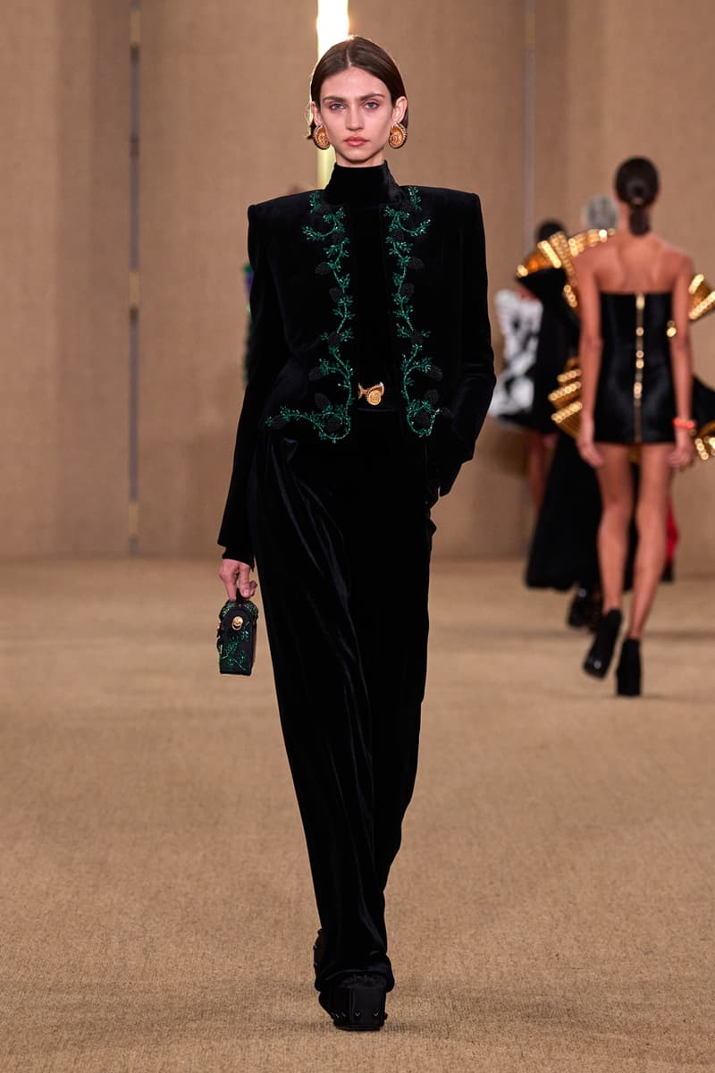 Balmain Fall/Winter 2024 Collection Paris Fashion Week Runway