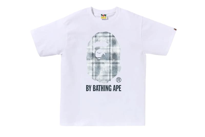 BAPE Presents "Bleached Bape Check" Capsule classic drop release price a bathing ape fashion apparel