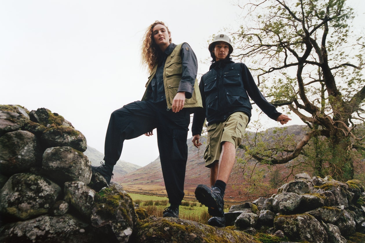 scafell belstaff spring summer 2024 countryside outdoors technical archival castmaster dalesman cloth smock parka sporting waterproofs jackets cumbria pike