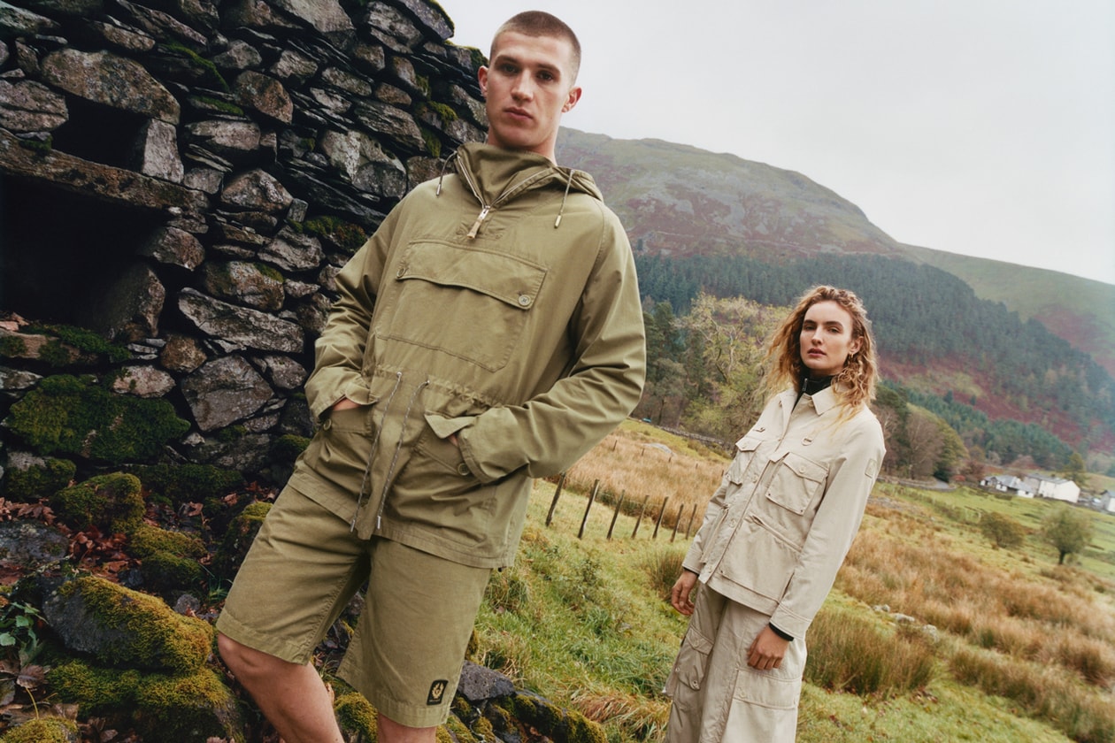 scafell belstaff spring summer 2024 countryside outdoors technical archival castmaster dalesman cloth smock parka sporting waterproofs jackets cumbria pike