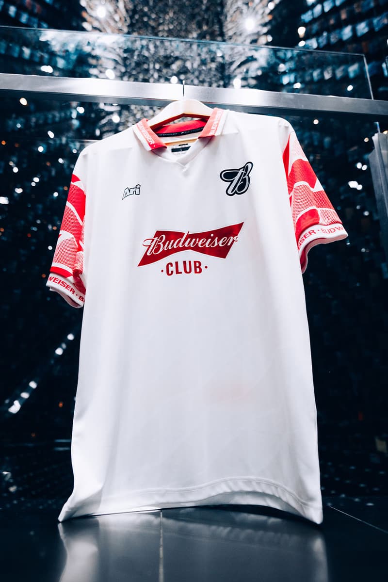 Budweiser Club x Ari Football Limited Edition Jersey Release Info