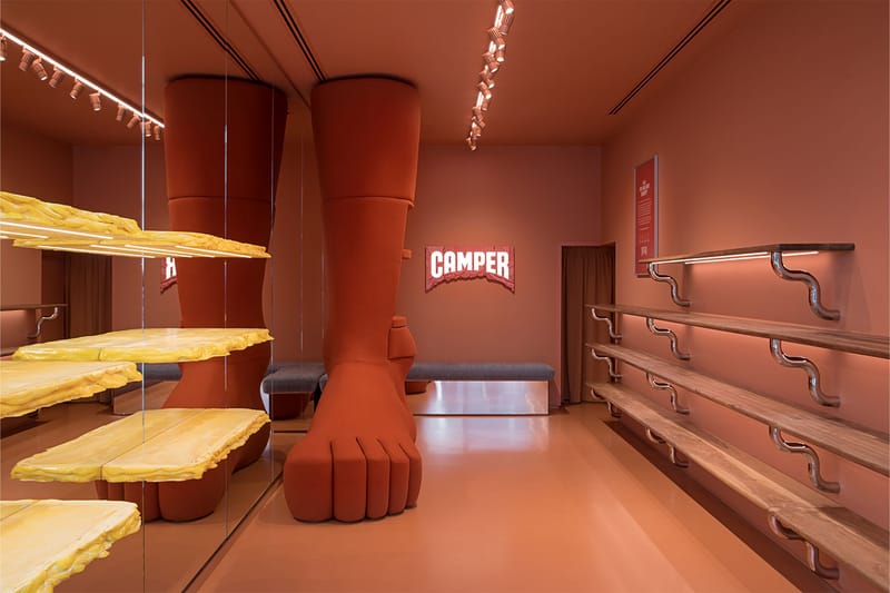 Footloose in London: Camper's Regent Street Store Revamp Unveiled