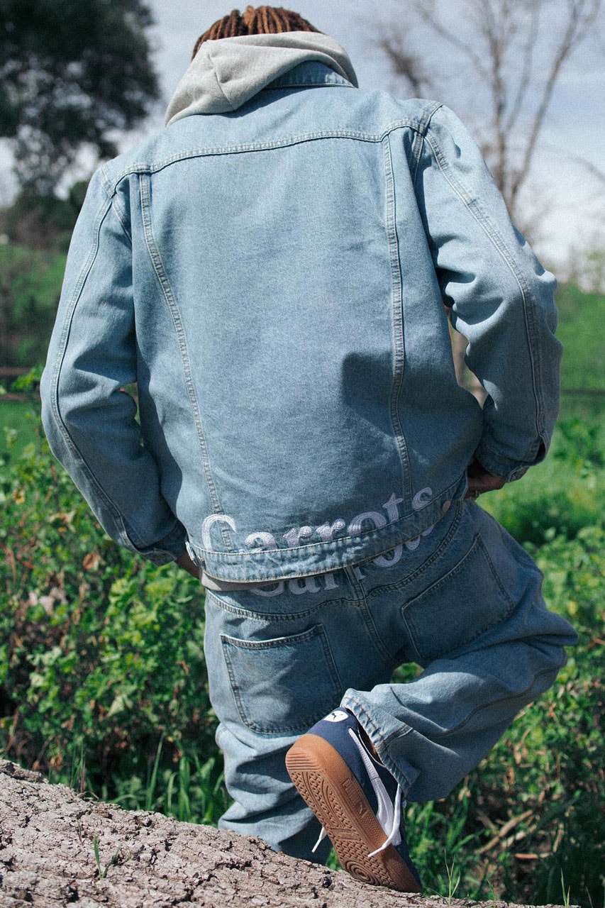 Carrots Cooks Up a Classic Spring/Summer 2024 Collection anwar los angeles streetwear graphic denim workwear tyler the creator louis vuitton collab capsule collection campaign visual video california los angeles graphics raglan