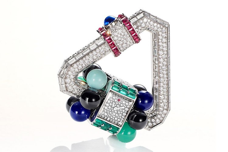 This Iced-Out Carabiner Watch Is Part of the Cartier Libre Polymorph High Jewelry Collection