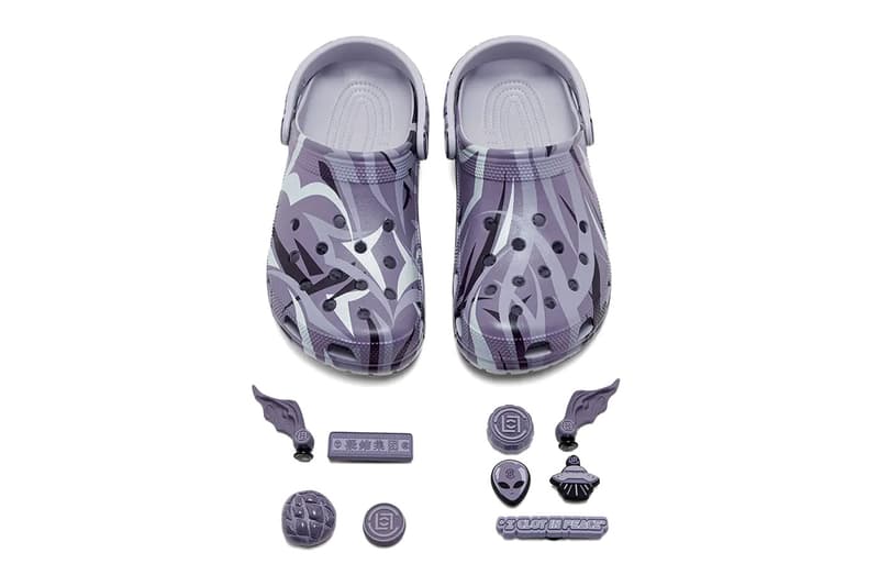 CLOT Crocs Classic Clog Collection Release Info Black Mauve Mist Aloe