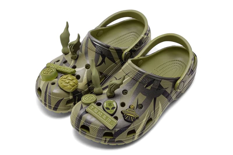 CLOT Crocs Classic Clog Collection Release Info Black Mauve Mist Aloe