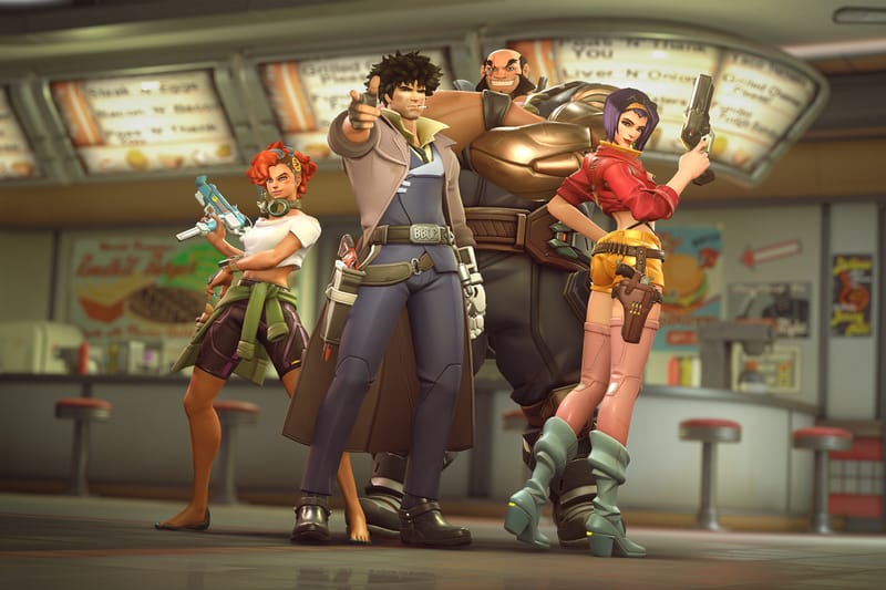 Watch the 'Cowboy Bebop' x 'Overwatch 2' Gameplay Trailer