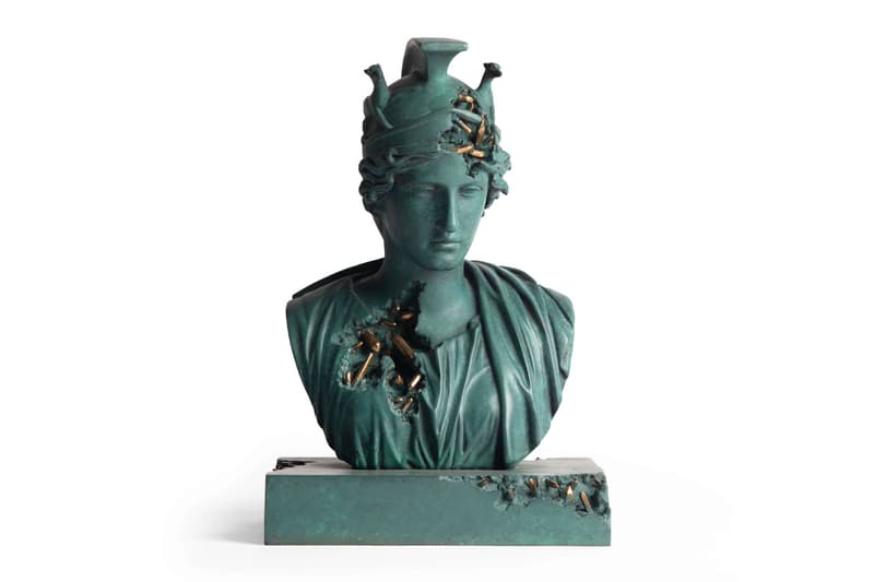 Daniel Arsham Bronze Eroded Rome Deified Limited Edition Info