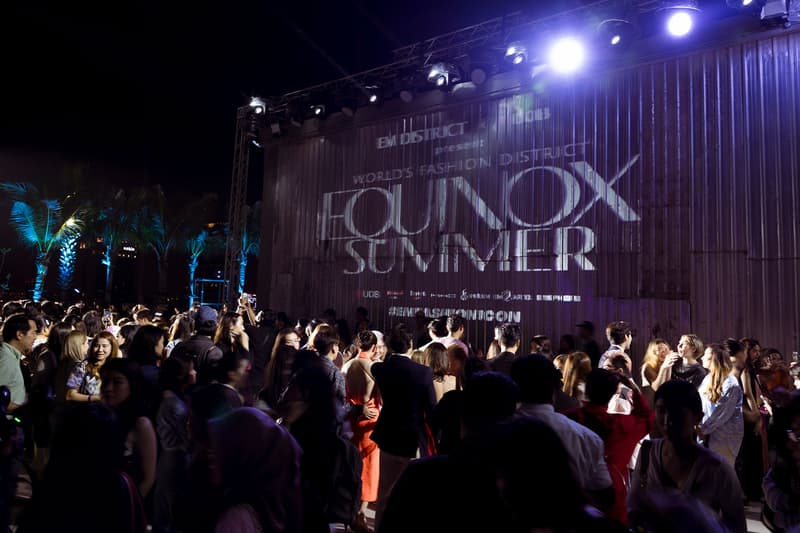 EM DISTRICT WORLDS FASHION DISTRICT EQUINOX SUMMER 2024 Fashion Show Info