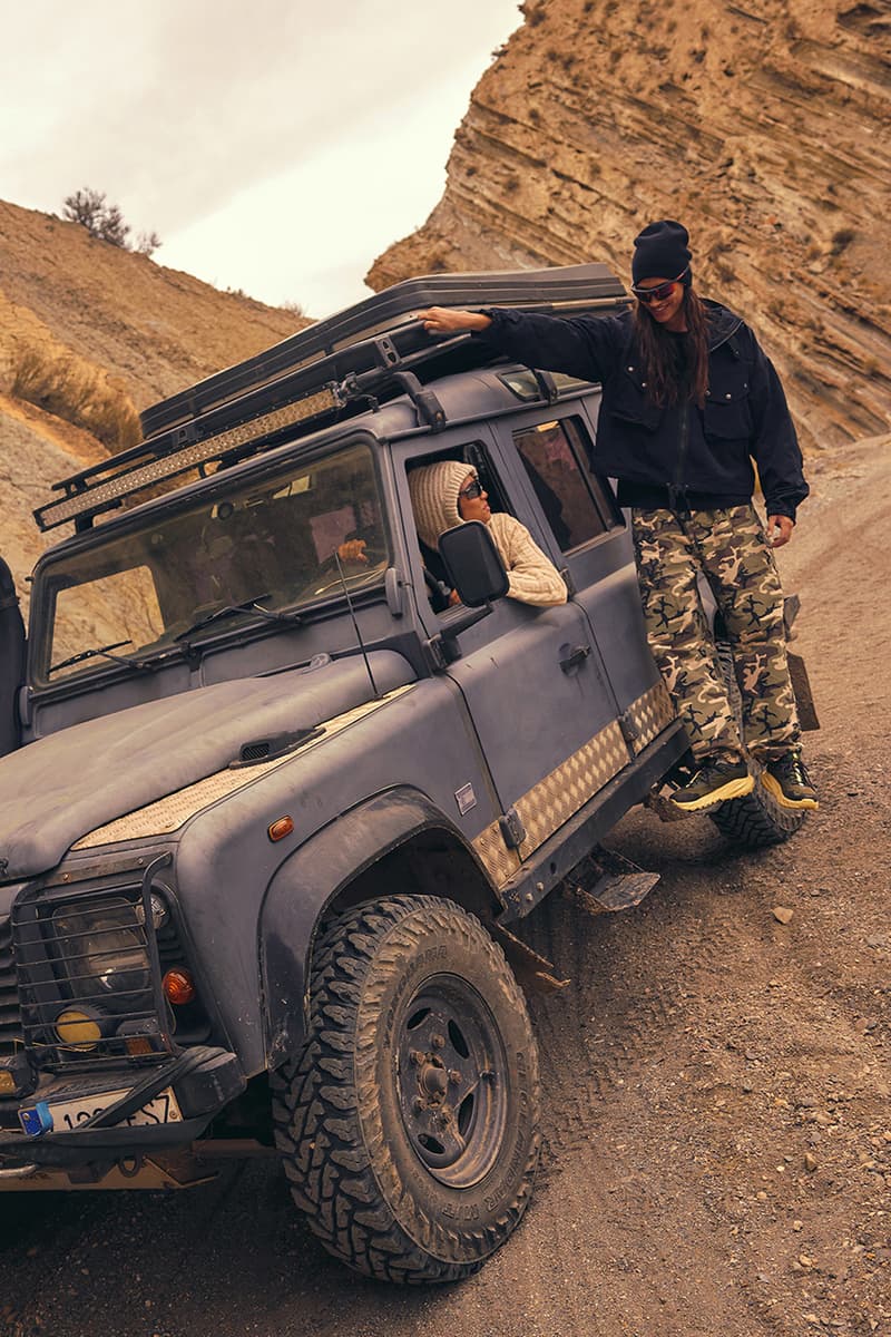 end. retailer hoka sneaker footwear off-road collaboration debut partnership campaign two piece collection capsule streetwear uk lifestyle functional