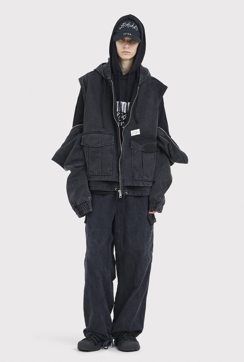 Études SS24 Blend Contemporary Silhouettes With Parisian Style spring summer 2024 lookbooks bomber jackets varsity chore jackets denim